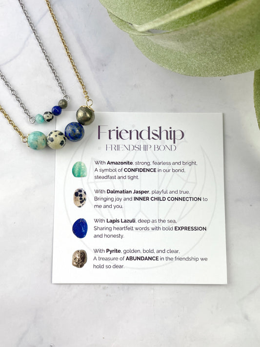 Friendship Affirmation Necklace - The Empowerment Series