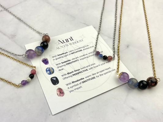 Aunt Affirmation Necklace - The Empowerment Series